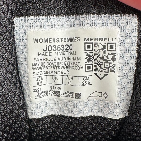 Merrell Womens Gray Siren Sport 3 Outdoor Low Lace Up 8.5 Hiking Shoes Sneakers - Picture 7 of 7